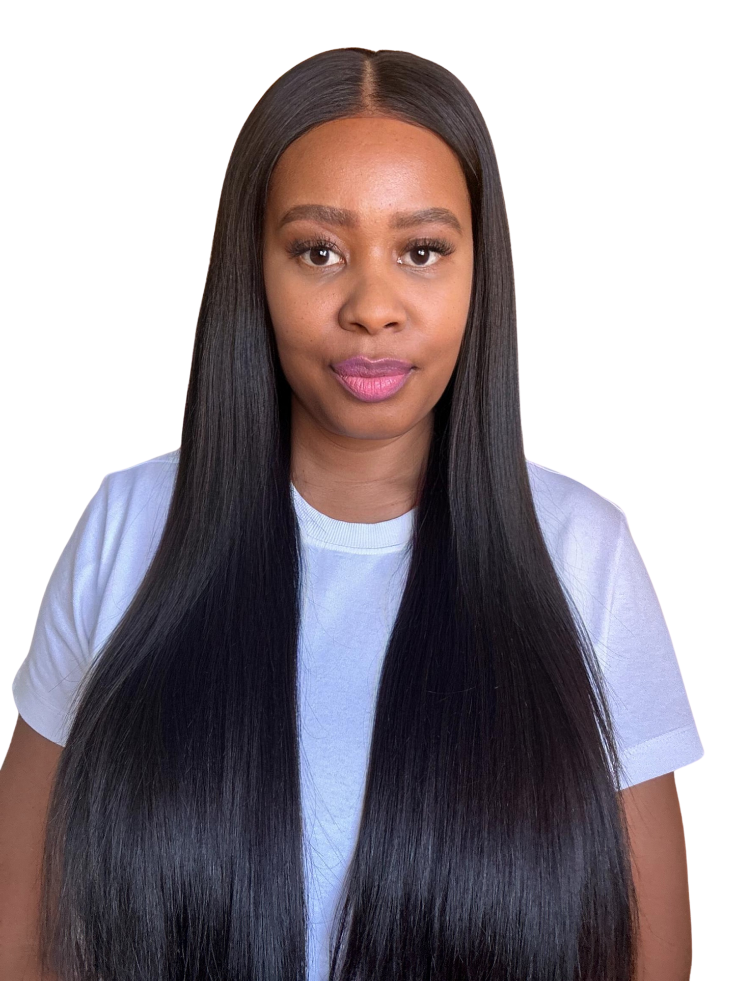 26" Bone Straight Brazilian 6X5 Wear and Go Closure Wig