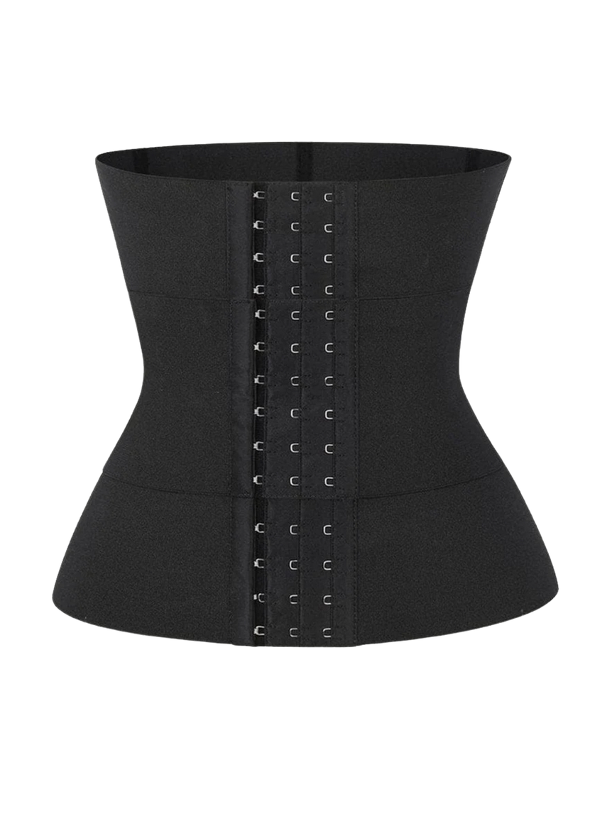 Segmented Waist Trainer Abdominal Binder Latex Tummy Wrap